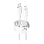 Empower by PanzerGlass USB 2.0 Cable USB-C male - USB-C 240W Λευκό 1.2m EM77569