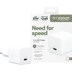 Empower by PanzerGlass Φορτιστής Χωρίς Καλώδιο GaN με Θύρα USB-C 30W Power Delivery Λευκός (EM52411) - Image 3