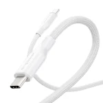 Empower by PanzerGlass Braided USB 2.0 Cable USB-C male - USB-C 240W Λευκό 2m EM86681 - Image 3
