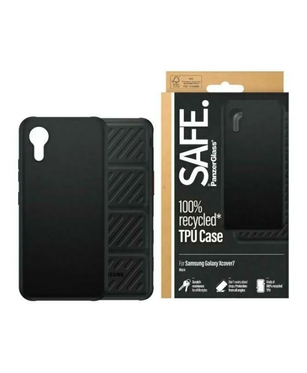 PanzerGlass Tempered Glass Μαύρο (Samsung Xcover 7, PanzerGlass) SAFE95981