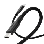Empower by PanzerGlass USB 2.0 Cable USB-C male - USB-C 60W Μαύρο 1.2m EM92155 - Image 3