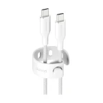 Empower by PanzerGlass USB 2.0 Cable USB-C male - USB-C 60W Λευκό 1.2m EM52178