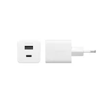 Empower by PanzerGlass Φορτιστής Χωρίς Καλώδιο GaN με Θύρα USB-A και Θύρα USB-C 35W Silver White (EM94326) - Image 4