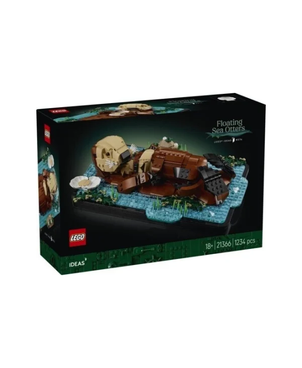 LEGO Ideas Floating Sea Otters για 18+ Ετών 1234τμχ 21366