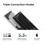 Keychron Q1 Ultra Q1U-M4 Ασύρματο Gaming Πληκτρολόγιο 75% με Custom διακόπτες και RGB φωτισμό (Αγγλικό US) - Image 2