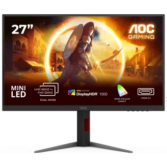 AOC U27G4XM IPS HDR Gaming Monitor 27" 4K 3840x2160 160Hz με Χρόνο Απόκρισης 1ms GTG