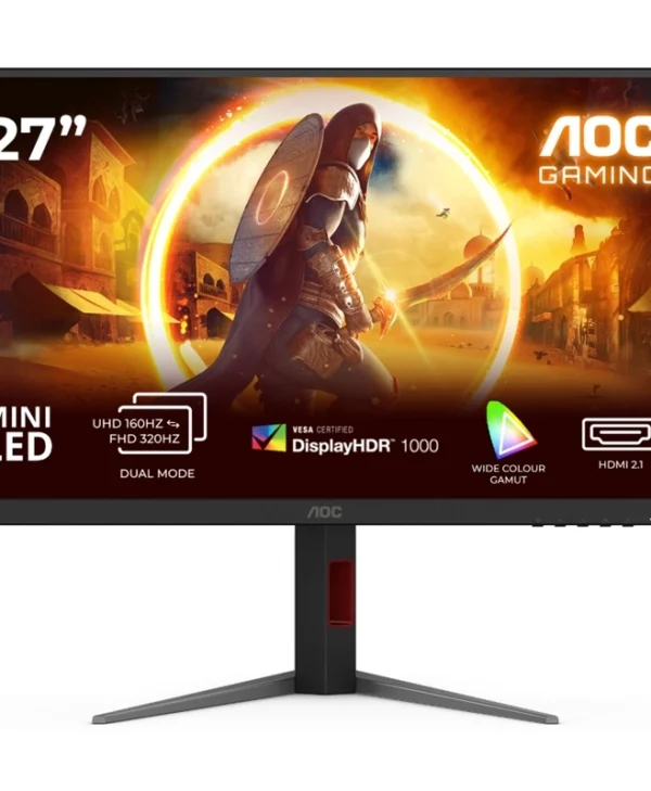 AOC U27G4XM IPS HDR Gaming Monitor 27" 4K 3840x2160 160Hz με Χρόνο Απόκρισης 1ms GTG