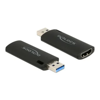 DeLock Μετατροπέας USB-A male σε HDMI female 1τμχ 88307