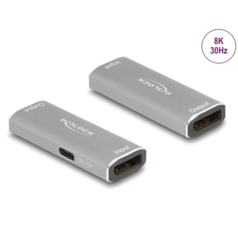 Delock Repeater Displayport 8k30hz/4k144hz Max 20m Delock 11504