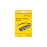 DeLock USB-C Docking Station με HDMI 4K Γκρι (87780) - Image 3