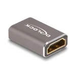 DeLock Μετατροπέας HDMI female σε HDMI female Γκρι 1τμχ 60078 - Image 2