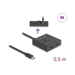 DeLock Usb-c Switch 18911 2 Σε 1 Bidirectional 10gbps 8k 100w KVM & Data Switch 18911 - Image 3