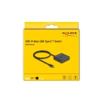 DeLock Usb-c Switch 18911 2 Σε 1 Bidirectional 10gbps 8k 100w KVM & Data Switch 18911 - Image 5
