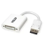 Aten Μετατροπέας DisplayPort male σε DVI-I female Λευκό 1τμχ VC965-AT - Image 2