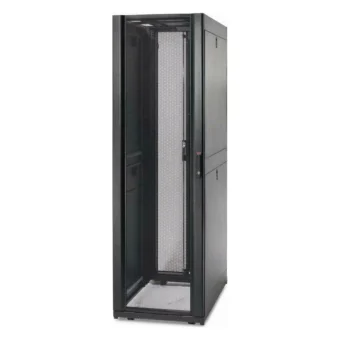 APC NetShelter SX 48U 600x1070mm w/sides Επιδαπέδια Καμπίνα Rack 48U 60x107x225.8cm Μαύρο AR3107
