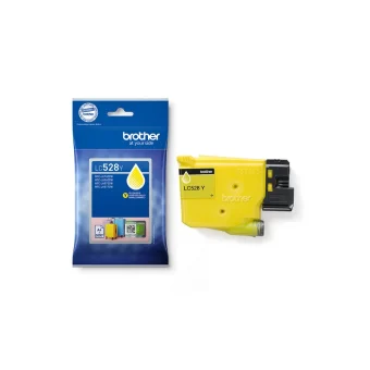 Brother LC528Y Γνήσιο Μελάνι Εκτυπωτή InkJet Κίτρινο (LC-528Y)