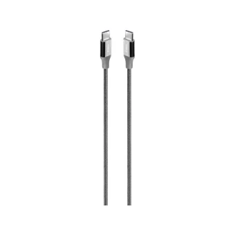 TTEC Braided USB 2.0 Cable USB-C male - USB-C 65W Γκρι 3m 2DK52UG