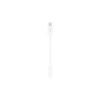TTEC USB 2.0 Cable USB-C male - 3.5mm Λευκό 0.11m 2AK04B