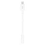 TTEC USB 2.0 Cable USB-C male - 3.5mm Λευκό 0.11m 2AK04B - Image 2