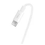 TTEC USB 2.0 Cable USB-C male - USB-C 100W Λευκό 2DK49B - Image 3