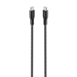 TTEC Magnetic / Braided USB 2.0 Cable USB-C male - USB-C 60W Μαύρο 1m 2DK61S - Image 2