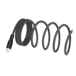 TTEC Magnetic / Braided USB 2.0 Cable USB-C male - USB-C 60W Μαύρο 1m 2DK61S - Image 7