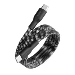 TTEC Magnetic / Braided USB 2.0 Cable USB-C male - USB-C 60W Μαύρο 1m 2DK61S - Image 8
