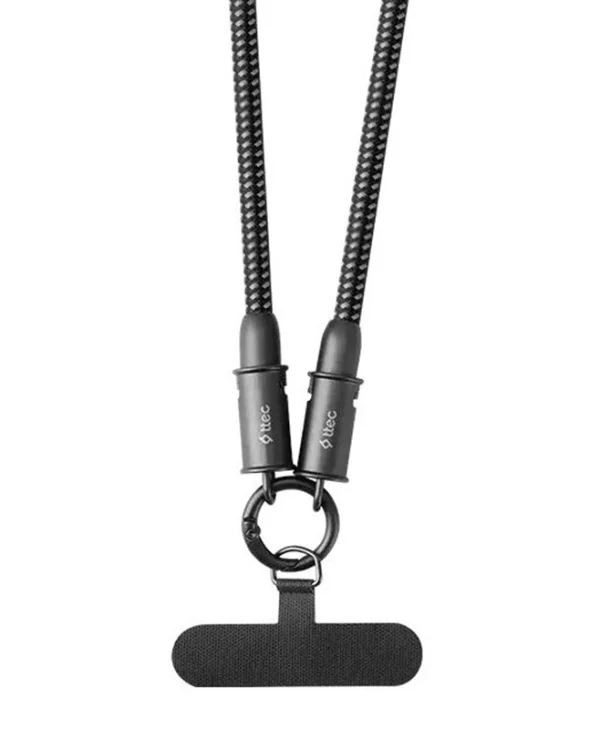 TTEC USB 2.0 Cable USB-C male - USB-C 60W Μαύρο 1.2m 2DK62S