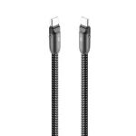TTEC USB 2.0 Cable USB-C male - USB-C 60W Μαύρο 1.2m 2DK62S - Image 2