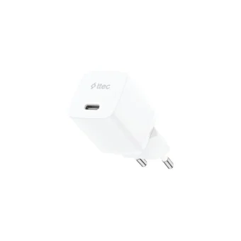 TTEC Φορτιστής Χωρίς Καλώδιο GaN με Θύρα USB-C 20W Power Delivery Λευκός (SmartCharger) 2SCG20B