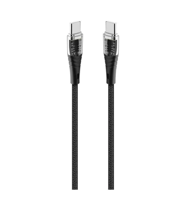 TTEC USB 2.0 Cable USB-C male - USB-C 60W Μαύρο 1.2m 2DK58S