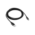 TTEC Braided USB 2.0 Cable USB-C male - USB-A male Μαύρο 1.2m (2DK18S) - Image 2