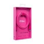 TTEC USB-C to Lightning Cable 60W Ροζ 1.2m 2DK60NP - Image 5