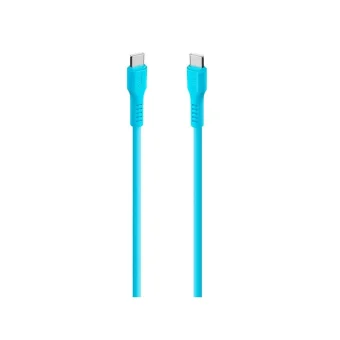 TTEC USB 2.0 Cable USB-C male - USB-C 60W Μπλε 1.2m 2DK59NM