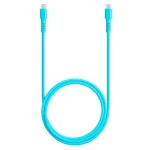 TTEC USB 2.0 Cable USB-C male - USB-C 60W Μπλε 1.2m 2DK59NM - Image 3