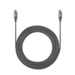 TTEC Alumicable USB 2.0 Cable USB-C male - USB-C 65W Γκρι 2m 2DK51UG - Image 2