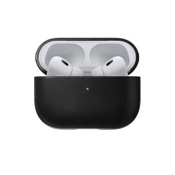 Nomad Modern Leather Θήκη Δερμάτινη σε Μαύρο χρώμα για Apple AirPods Pro 2 NM01806585