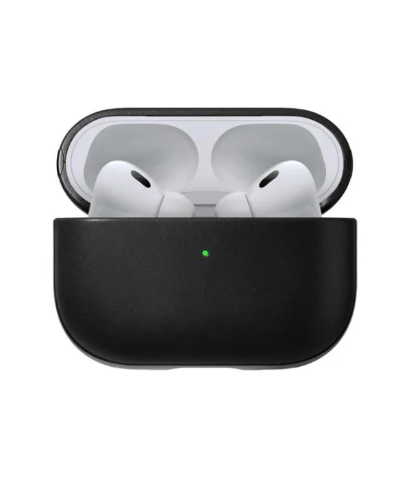 Nomad Modern Leather Θήκη Δερμάτινη σε Μαύρο χρώμα για Apple AirPods Pro 2 NM01806585