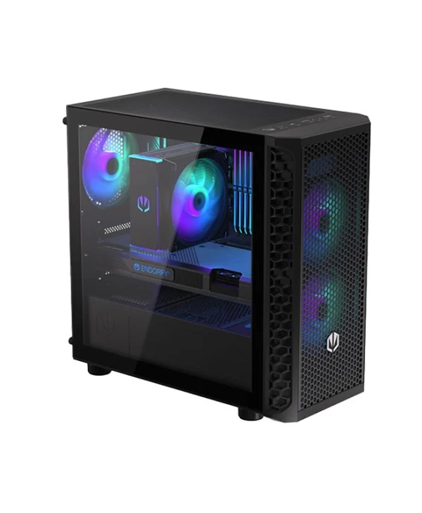 Endorfy Signum M30 ARGB Gaming Mini Tower Κουτί Υπολογιστή Μαύρο EY2A020