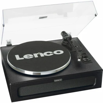 Lenco LS-430BK LS-430BK Πικάπ με Belt Drive, Προενίσχυση και Ενσωματωμένα Ηχεία Μαύρο