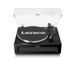 Lenco LS-430BK LS-430BK Πικάπ με Belt Drive, Προενίσχυση και Ενσωματωμένα Ηχεία Μαύρο - Image 2