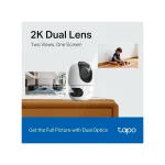 TP-LINK TAPO C245D IP Κάμερα Παρακολούθησης Wi-Fi 3+3MP με Αμφίδρομη Επικοινωνία - Image 11