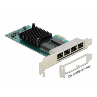 Delock Pci Express Card To 4 X Gigabit Lan Intel I350 Delock 88504