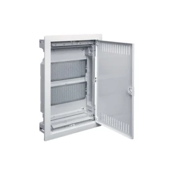 Flush-mounted Multimedia Switchboard 2r 2xpm Ip30 Volta Vu24nwb HAGE-VU24NWB