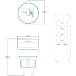 Entac Πολύπριζο ES-2S-RC-44 - Image 4