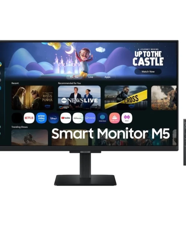 Samsung M5 M50F IPS HDR Smart Monitor 27" FHD 1920x1080 με Χρόνο Απόκρισης 5ms GTG LS27FM500EUXDU