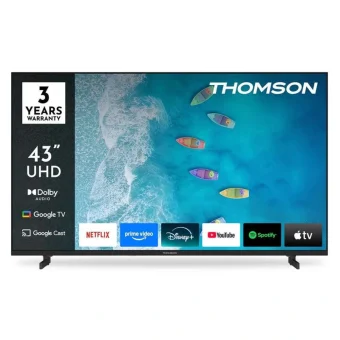 Thomson Smart Τηλεόραση 43" 4K UHD LED UG4S15 HDR (2025) 43UG4S15