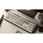 Keychron R6 QMK R6-M1 Ασύρματο Gaming Μηχανικό Πληκτρολόγιο με Keychron Super Red διακόπτες και RGB φωτισμό (Αγγλικό US) Γκρι - Image 2
