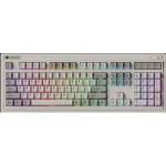 Keychron R6 QMK R6-M1 Ασύρματο Gaming Μηχανικό Πληκτρολόγιο με Keychron Super Red διακόπτες και RGB φωτισμό (Αγγλικό US) Γκρι - Image 6