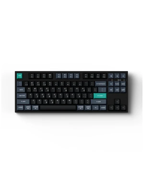 Keychron B33 B33-K9-GR Ασύρματο Bluetooth Πληκτρολόγιο Ελληνικό Deep Black